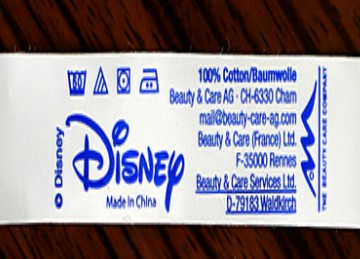 DISNEY织唛贴纸